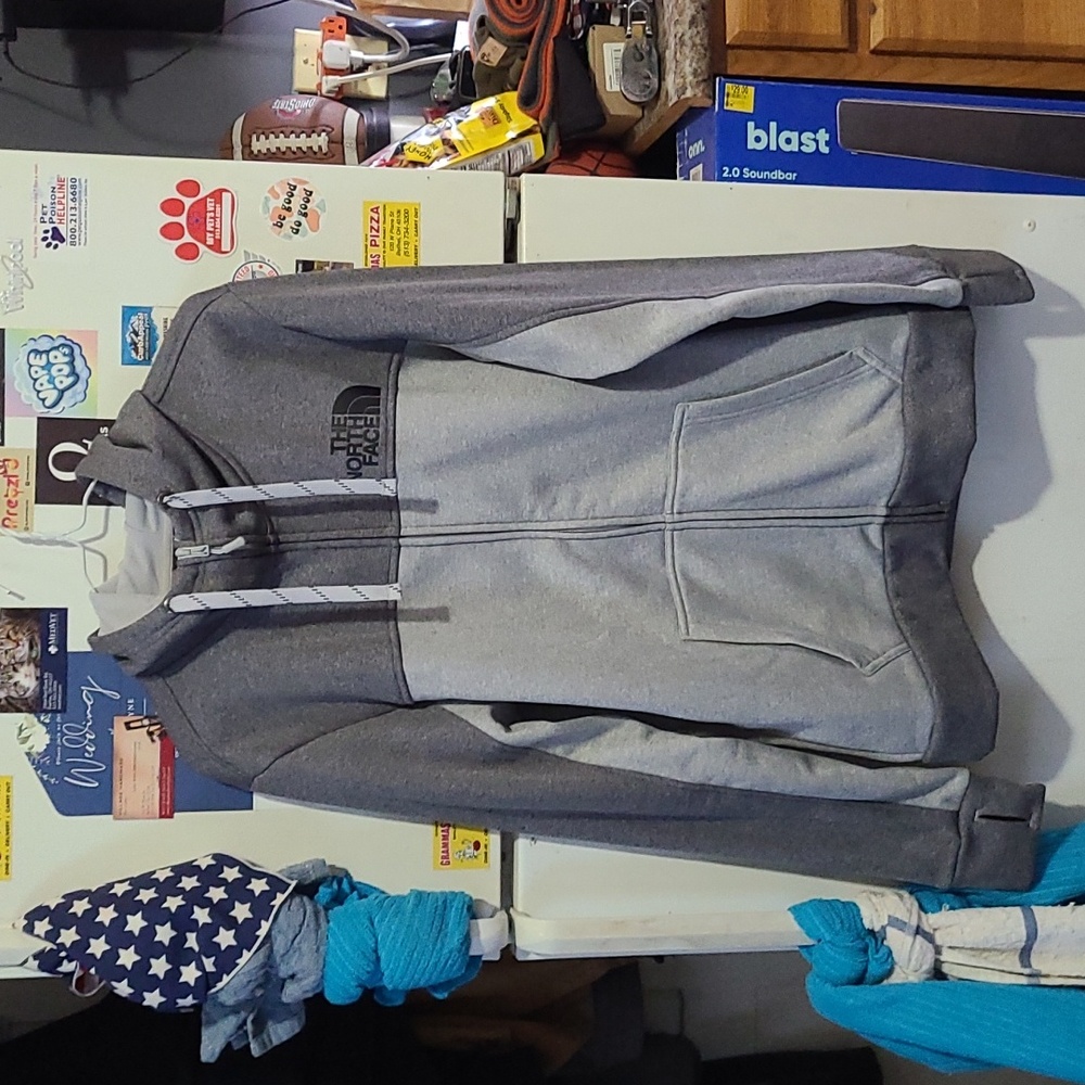 Men's North face surgent block full zip hoodie